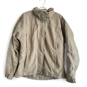 Outback Trading Co Women’s Gold Cup Winter Ski Jacket Cream Size XL Snow Outdoor